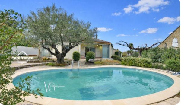 Maison à vendre 5 pièces JUVIGNAC (34), 4 chambres 130 m2 + Sous-Sol total-Garage double-Piscine