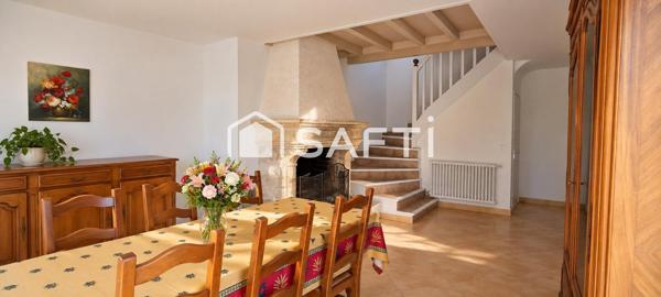 Maison 180m2 avec piscine, 3 garages, un T2, terrain 1230m2