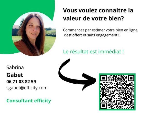 Appartement 2 pièces - 50 m² Exclusivité efficity