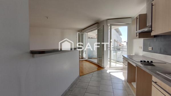 Appartement de 67M2 , 3 pieces ,2 chambres,2 BALCONS