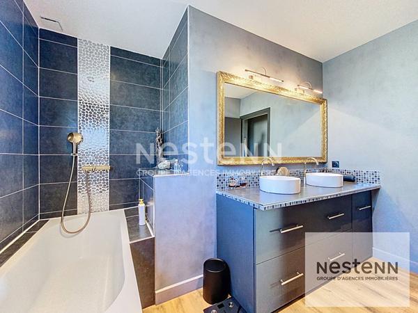 A vendre maison 4 pièces de 160 m² avec sous-sol aménagé de 140 m² et piscine sur terrain de plus de 750 m² à Juvignac, proche Montpellier