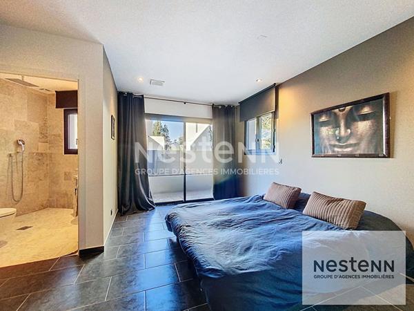 A vendre maison 4 pièces de 160 m² avec sous-sol aménagé de 140 m² et piscine sur terrain de plus de 750 m² à Juvignac, proche Montpellier