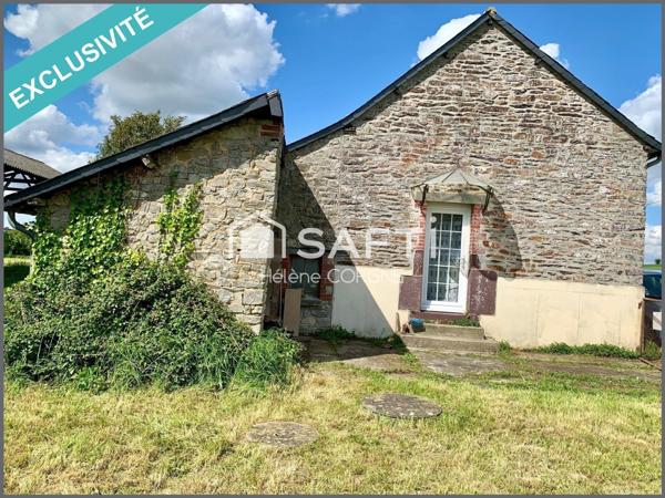 Maison en pierres à rénover, avec jardin