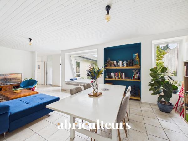 A Nantes, charmante maison de plain pied, 3 chambres avec petit jardin