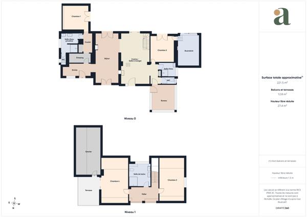 Belle maison idéale pour la famille avec grand jardin, terrasse et piscine en vente à Sautron (44880)