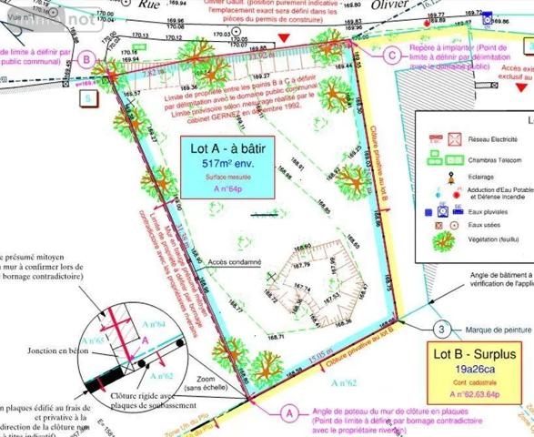 Achat - Terrain à bâtir | Terrain à bâtir Bailleau-l'Évêque 28300 517 m 2