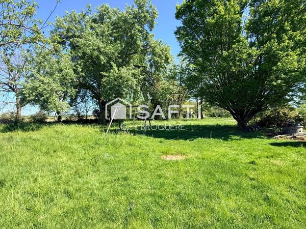 Pavillon 75m2 sur une grande parcelle de 3150m2