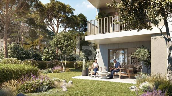 Appartement de 4 pièces en Rez de jardin