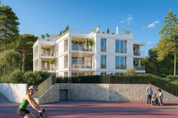 Appartement de 4 pièces en Rez de jardin