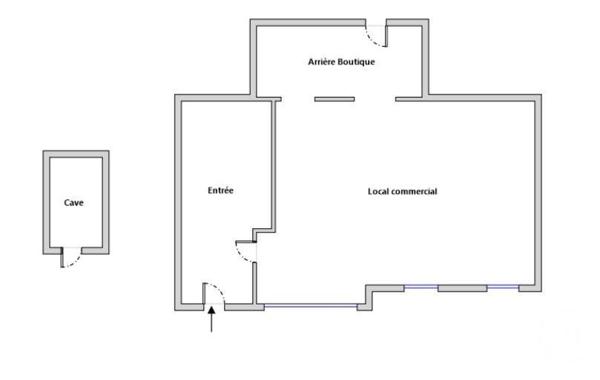 Appartement F2 à vendre  2 pièces - 42,02 m 2   PARIS  - 75019