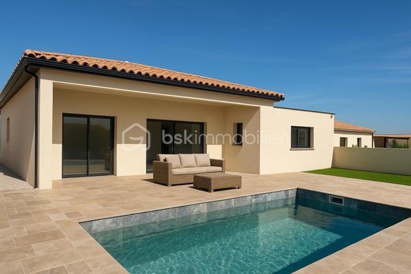 Maison contemporaine de 110 m²