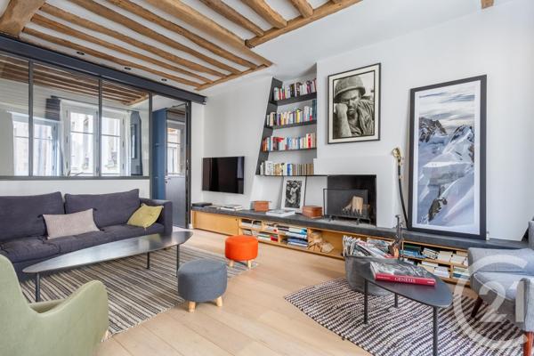 Appartement F3 à vendre  4 pièces - 75,43 m 2   PARIS  - 75004