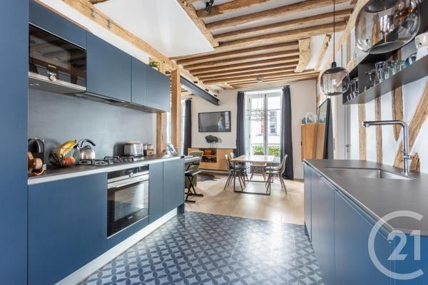 Appartement F3 à vendre  4 pièces - 75,43 m 2   PARIS  - 75004