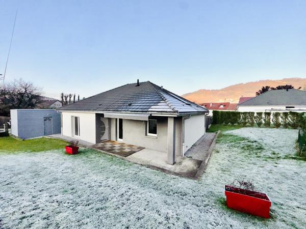 Maison BBC T5 de plain-pied 102 m²- Terrasse et garage - BEURE