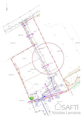 A vendre très beau terrain d'une superficie de 283 m² libre de constructeur LOT N° 2 sur NIORT proche zone commerciale.