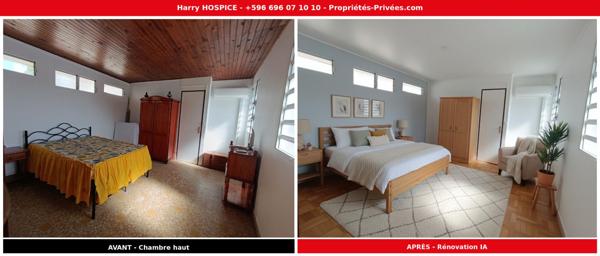 EXCLUSIVITE - FORT-DE-FRANCE - RARE 470m² - Maison 7P 119m² - 2x F2 - Idéal investisseur ou famille - 174 000