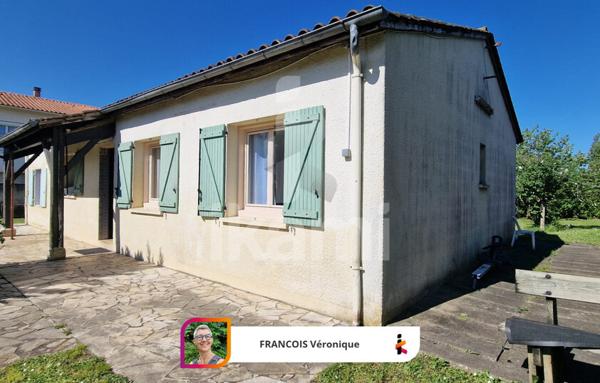 Maison Bergerac 106 m2, 4 chambres, terrain de1000 m2