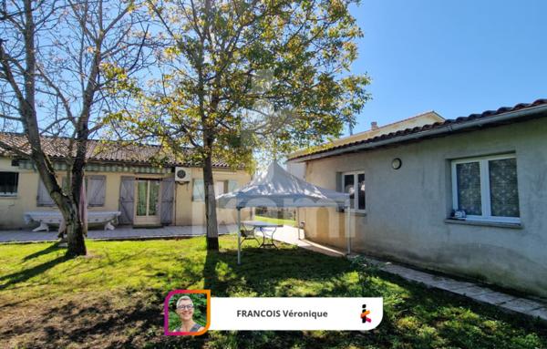 Maison Bergerac 106 m2, 4 chambres, terrain de1000 m2