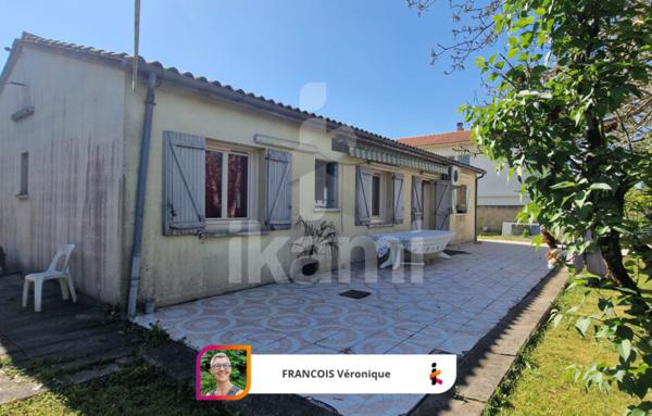 Maison Bergerac 106 m2, 4 chambres, terrain de1000 m2