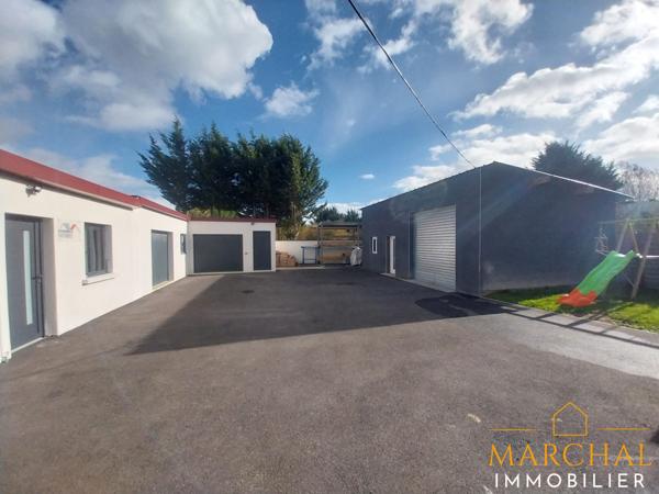 BIEN RARE ! Maison exceptionnelle avec hangar et local commercial