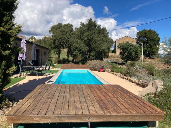 Maison en pierres T4  avec piscine VUE MER - Sari Solenzara 20145 - CORSE DU SUD - FRANCE