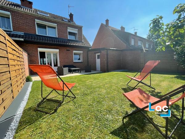 SAILLY LEZ LANNOY - Maison 116m² - 4 Ch - Garage - Jardin
