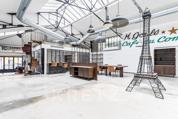 Immeuble mixte – Local commercial et appartement – Emplacement recherché à Ville-d’Avray