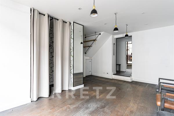 Immeuble mixte – Local commercial et appartement – Emplacement recherché à Ville-d’Avray