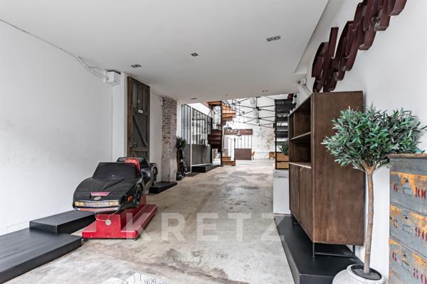 Immeuble mixte – Local commercial et appartement – Emplacement recherché à Ville-d’Avray