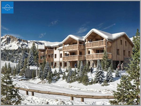 Appartement T2 cabine 44 m² Alpe d’Huez Village