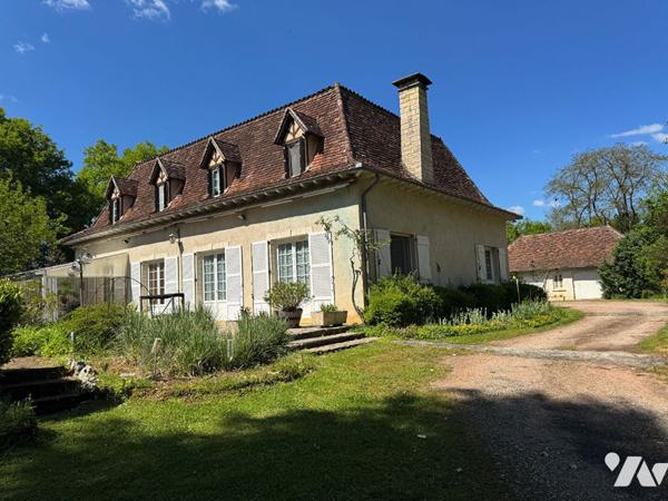 FIGEAC - EXCLUSIVITE - Maison bourgeoise  dans un environnement rare