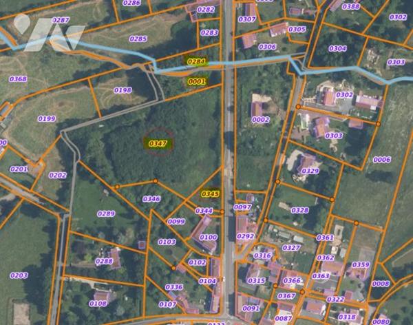 Terrain zone naturelle