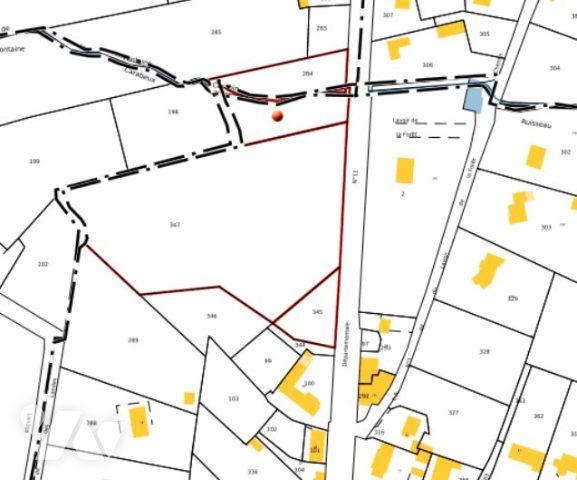 Terrain zone naturelle