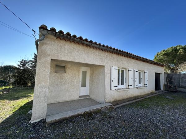 Maison T4 avec jardin et garage Carlipa (11170)