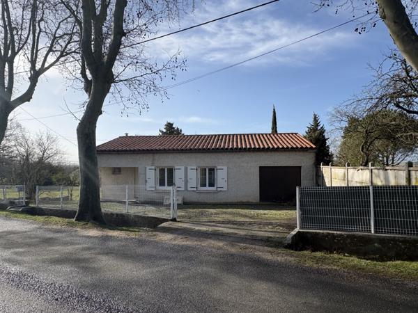Maison T4 avec jardin et garage Carlipa (11170)