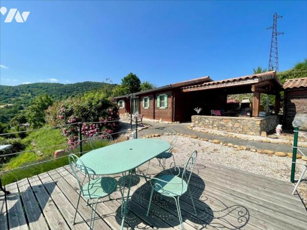 Maison de plain-pied style chalet – 79 m²