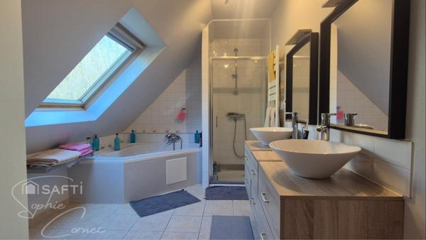 Maison 4 chambres dont 1 en rez-de-chaussée + extension 57m²