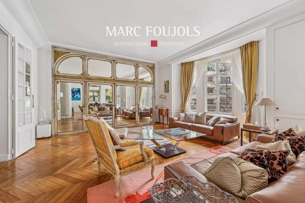 Paris XVI Passy Muette Pompe – appartement familial de 180m² avec balcon