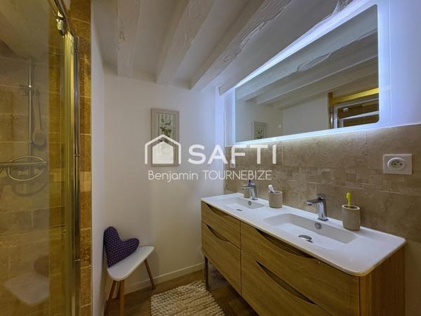 Calme absolu, le charme de l'ancien et de grands espaces.