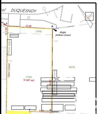 Terrain à vendre 607 m² Harnes