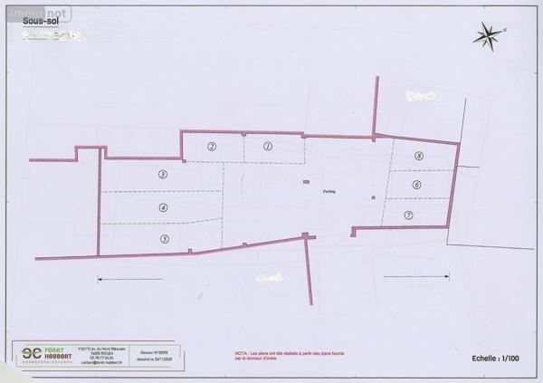 Garage - Parking à louer à Rouen en Seine-Maritime (76000), ref : 76009-L326