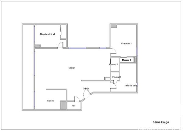 Appartement à vendre 3 pièces 70 m² Boulogne-Billancourt