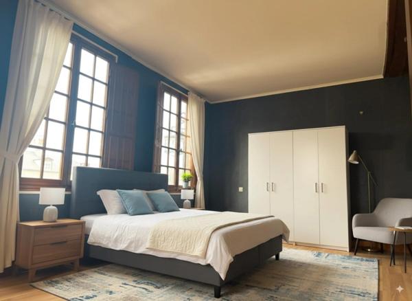 Centre ville, maison ancienne avec studio