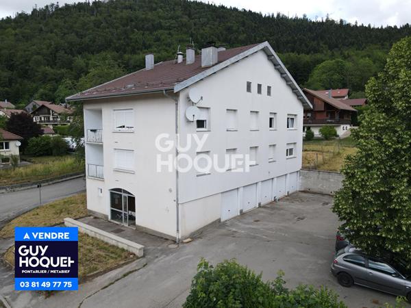 A VENDRE Appartement Jougne T4 77 m² balcon et garage