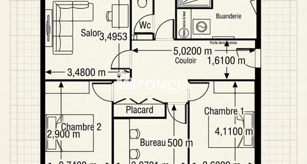 Location Maison 5 pièces 117 m² - Poitiers 86000