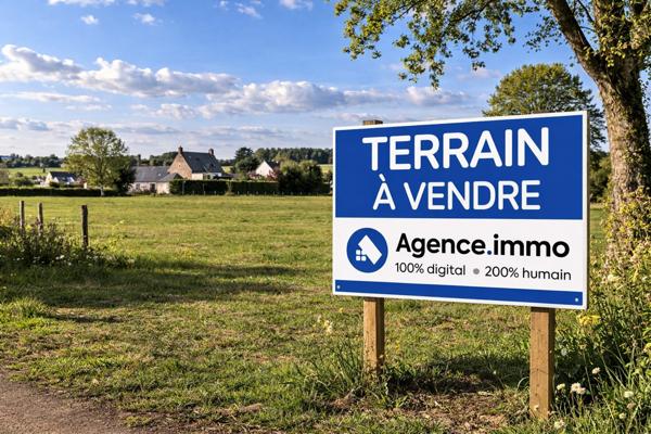 À vendre - Terrain projet construction 6700 m² situé à Guer (56380)