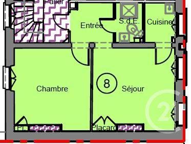 Appartement F2 à vendre  2 pièces - 33,90 m2 ST MAUR DES FOSSES - 94