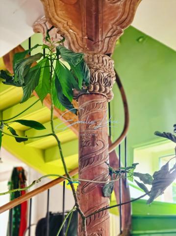 Riec sur Belon - Maison bourgeoise, 4 niveaux, centre bourg, jardin clos avec puits, près de 250m2! Unique!!