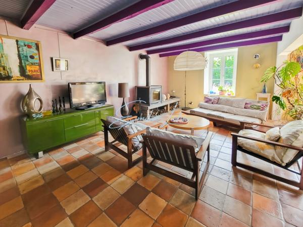 Riec sur Belon - Maison bourgeoise, 4 niveaux, centre bourg, jardin clos avec puits, près de 250m2! Unique!!