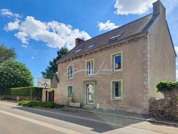 Riec sur Belon - Maison bourgeoise, 4 niveaux, centre bourg, jardin clos avec puits, près de 250m2! Unique!!